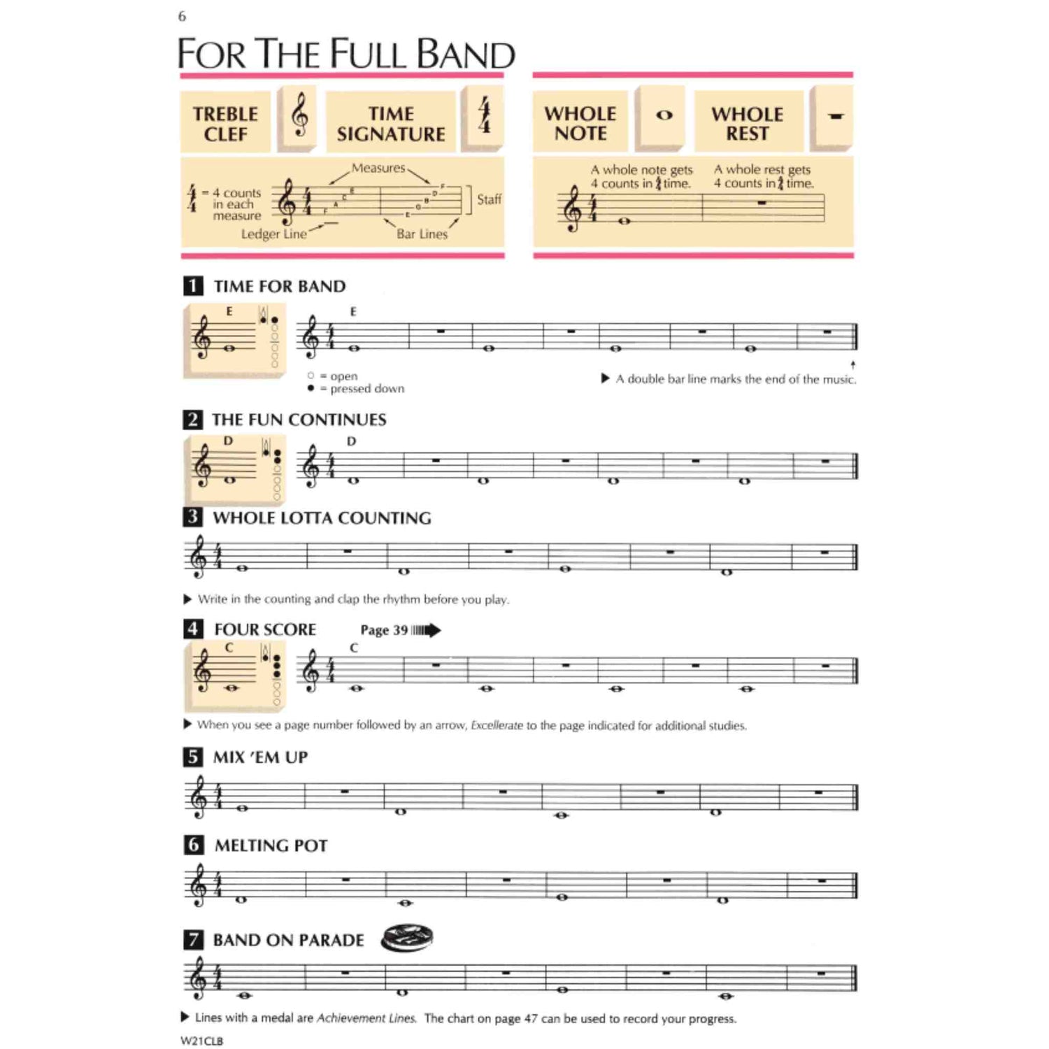 Standard of Excellence - B♭ Bass Clarinet - Book 1