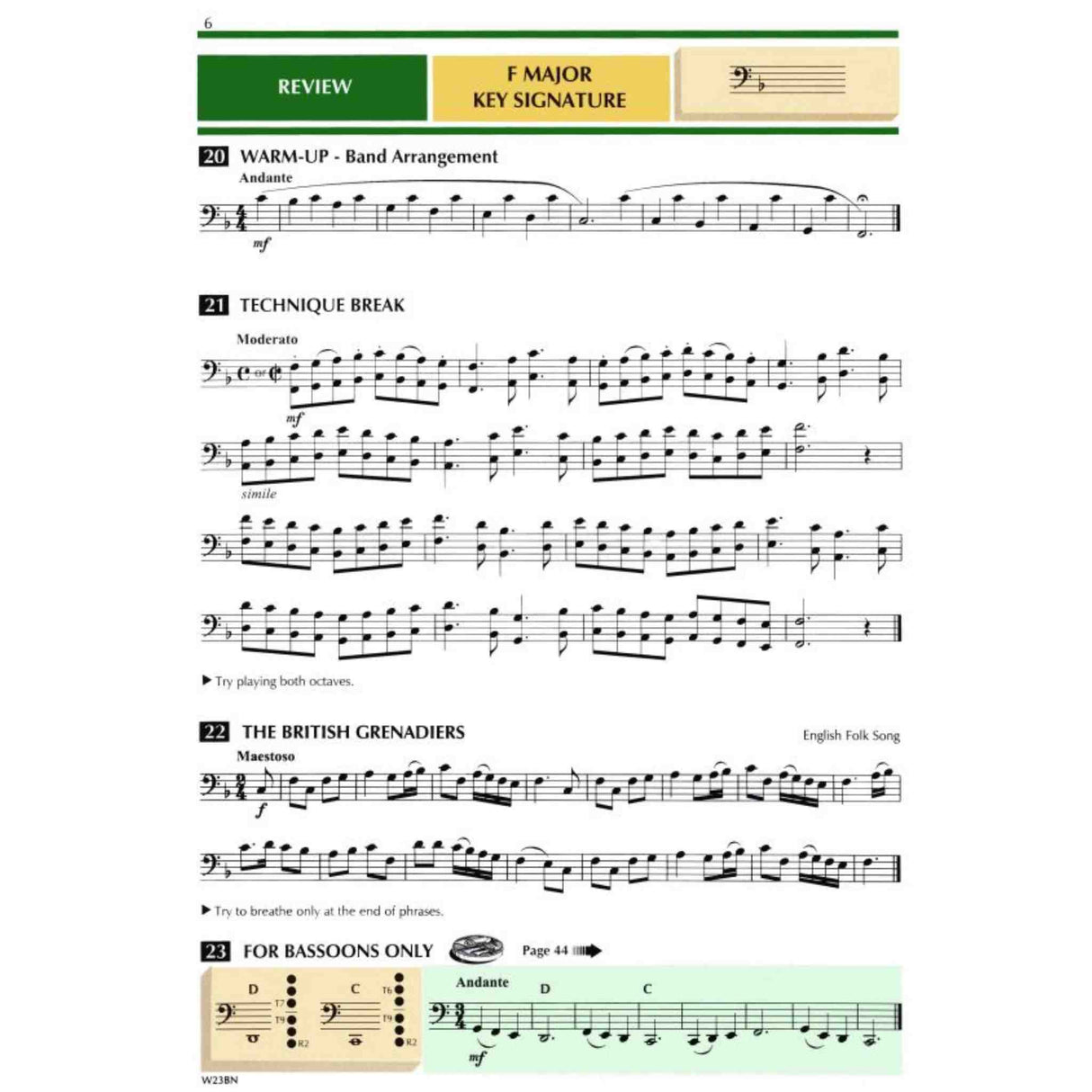 Standard of Excellence - Bassoon - Book 3