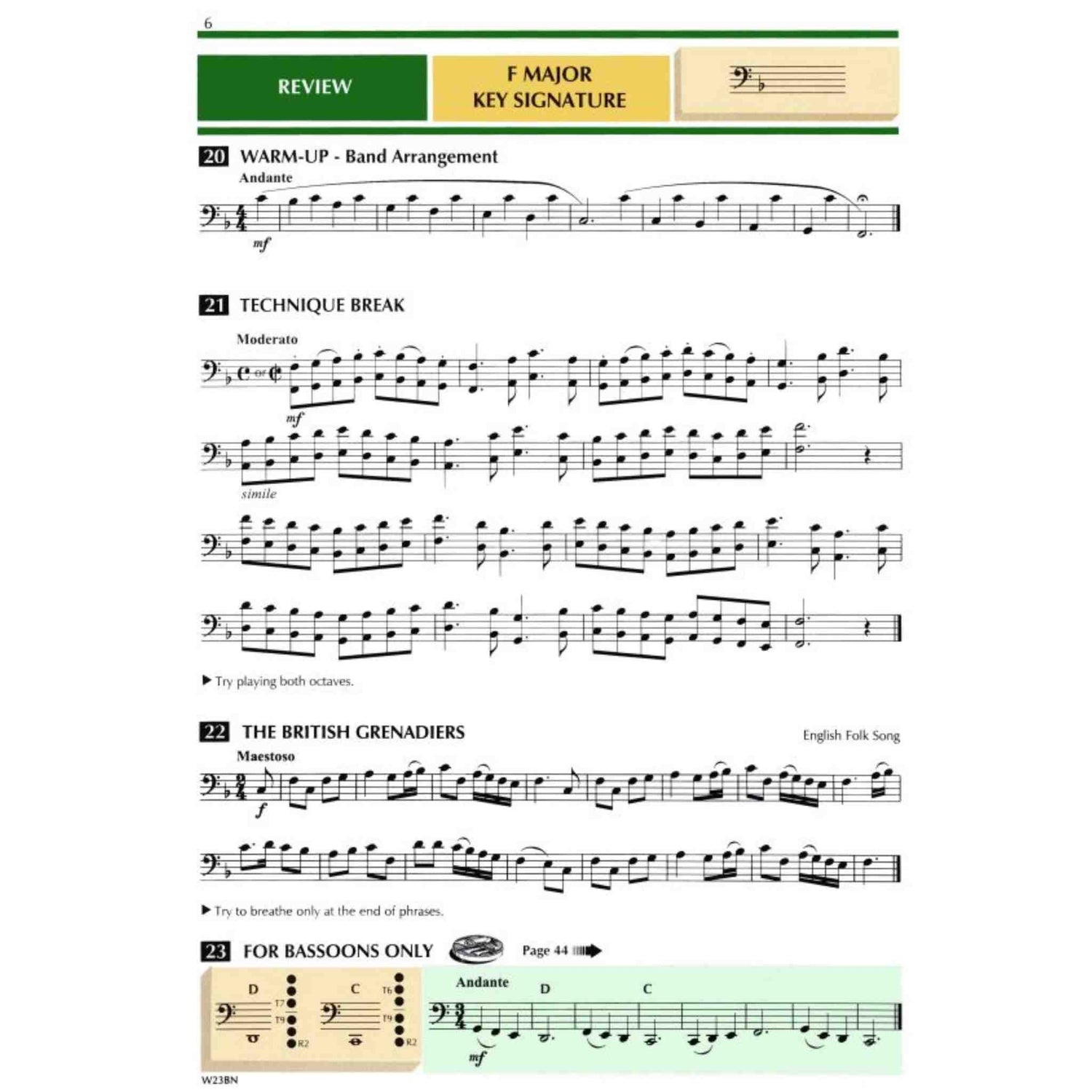 Standard of Excellence - Bassoon - Book 3
