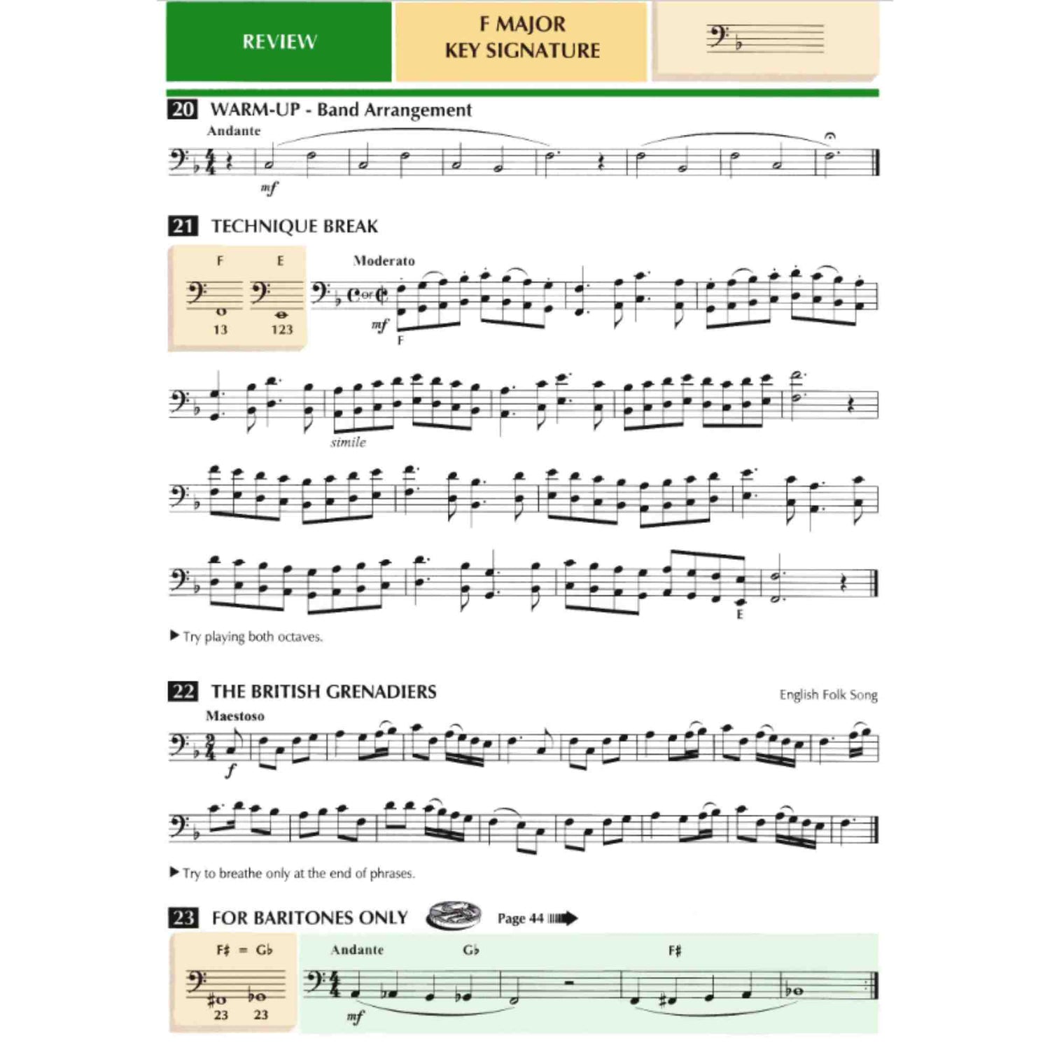 Standard of Excellence - Baritone BC - Book 3