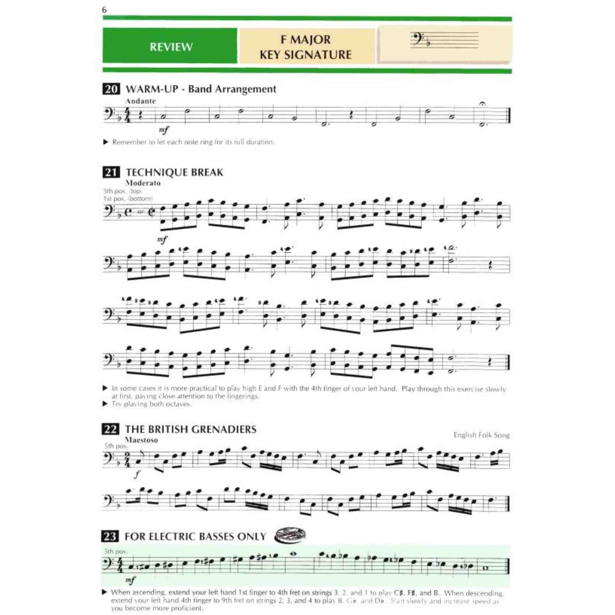 Standard of Excellence - Electric Bass - Book 3
