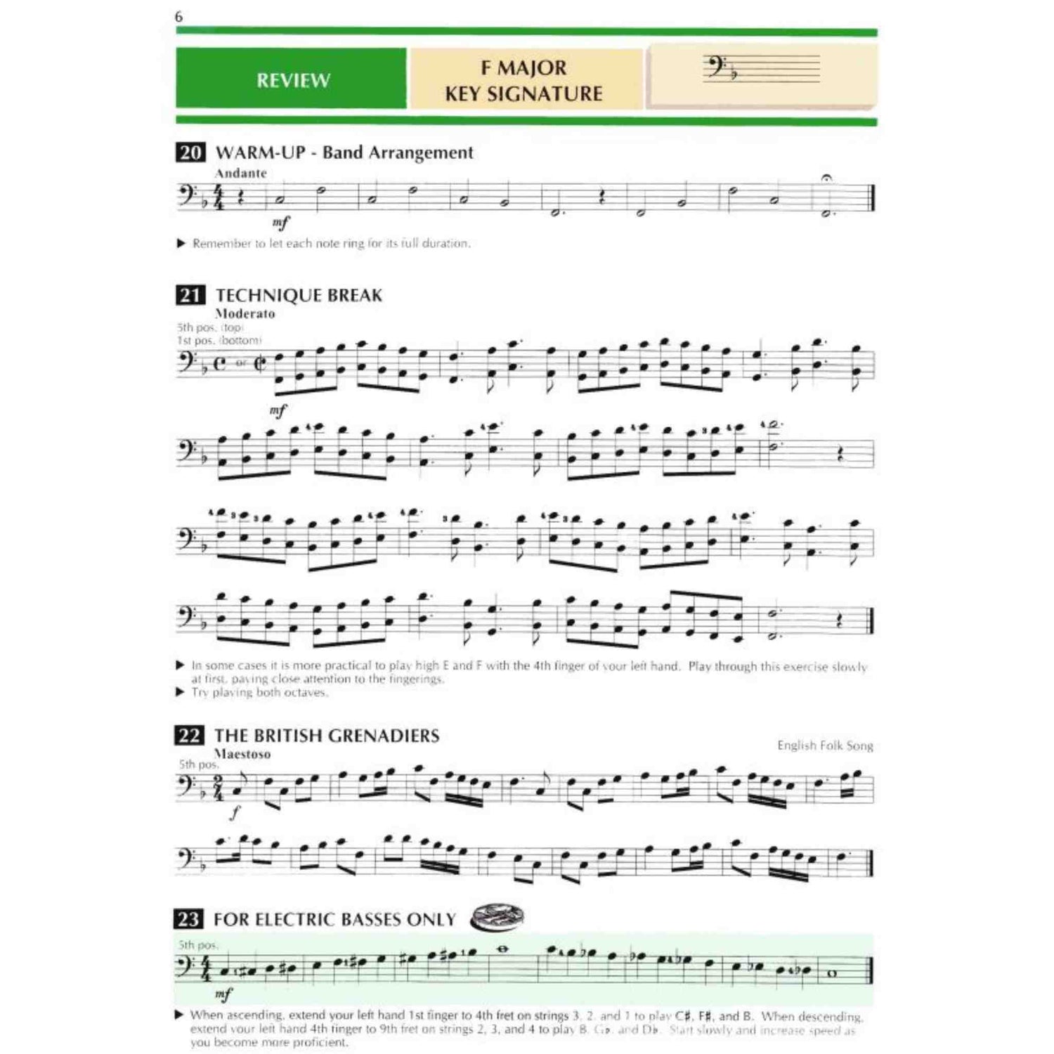 Standard of Excellence - Electric Bass - Book 3