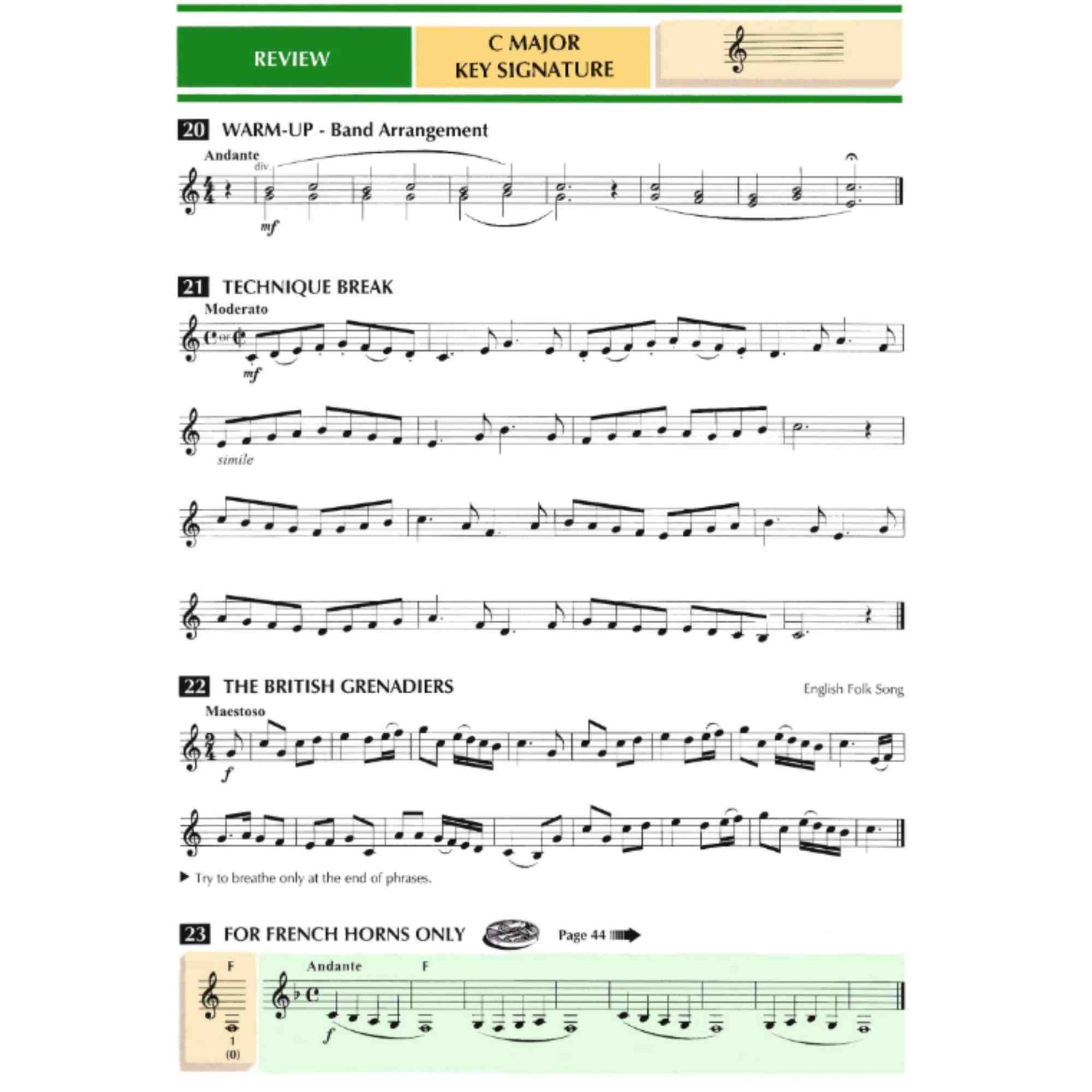 Standard of Excellence - French Horn - Book 3
