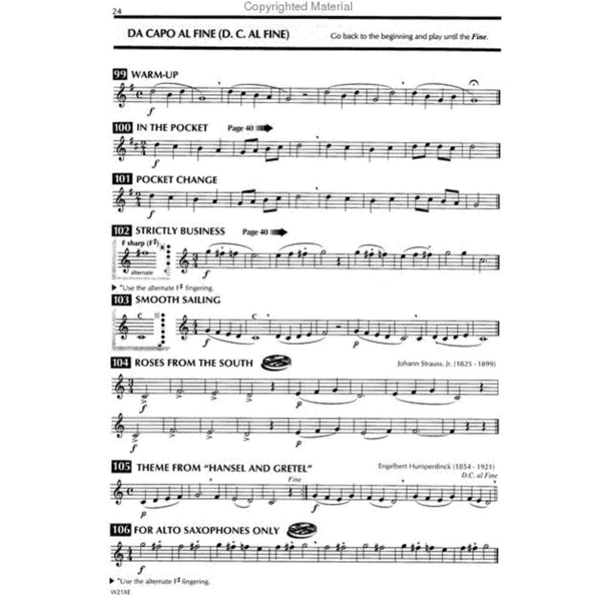 Standard of Excellence - E♭ Alto Saxophone - Book 1