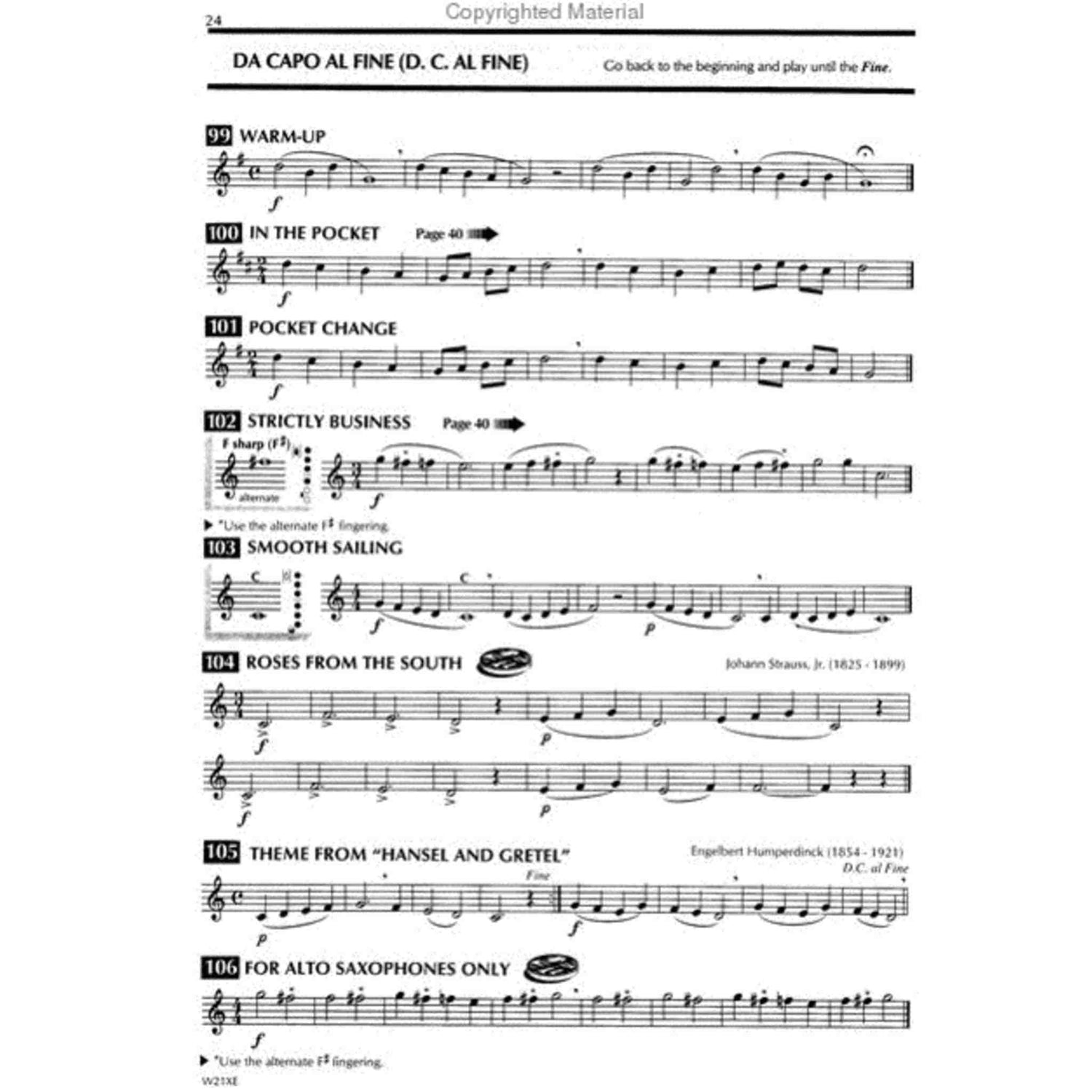 Standard of Excellence - E♭ Alto Saxophone - Book 1