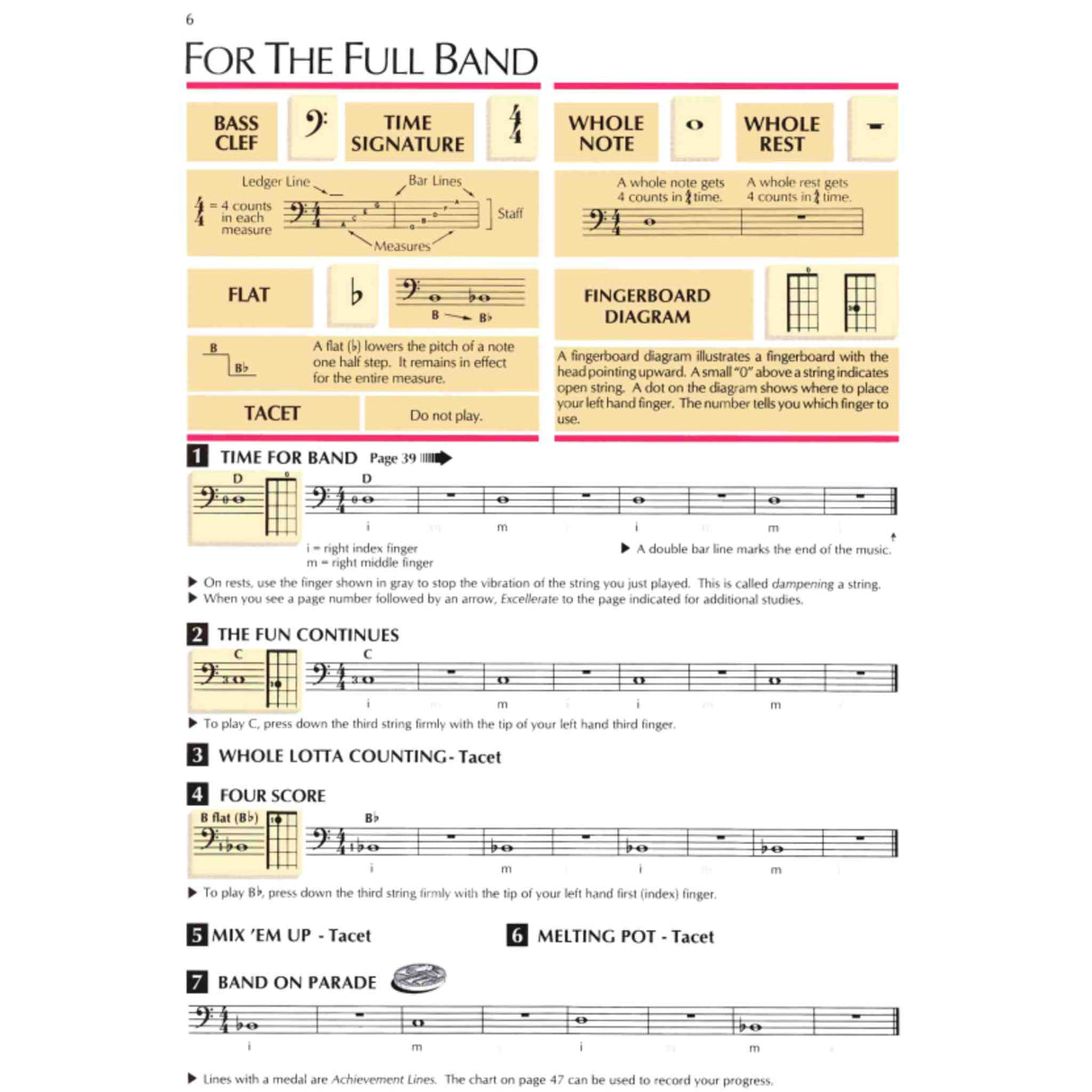 Standard of Excellence - Electric Bass - Book 1
