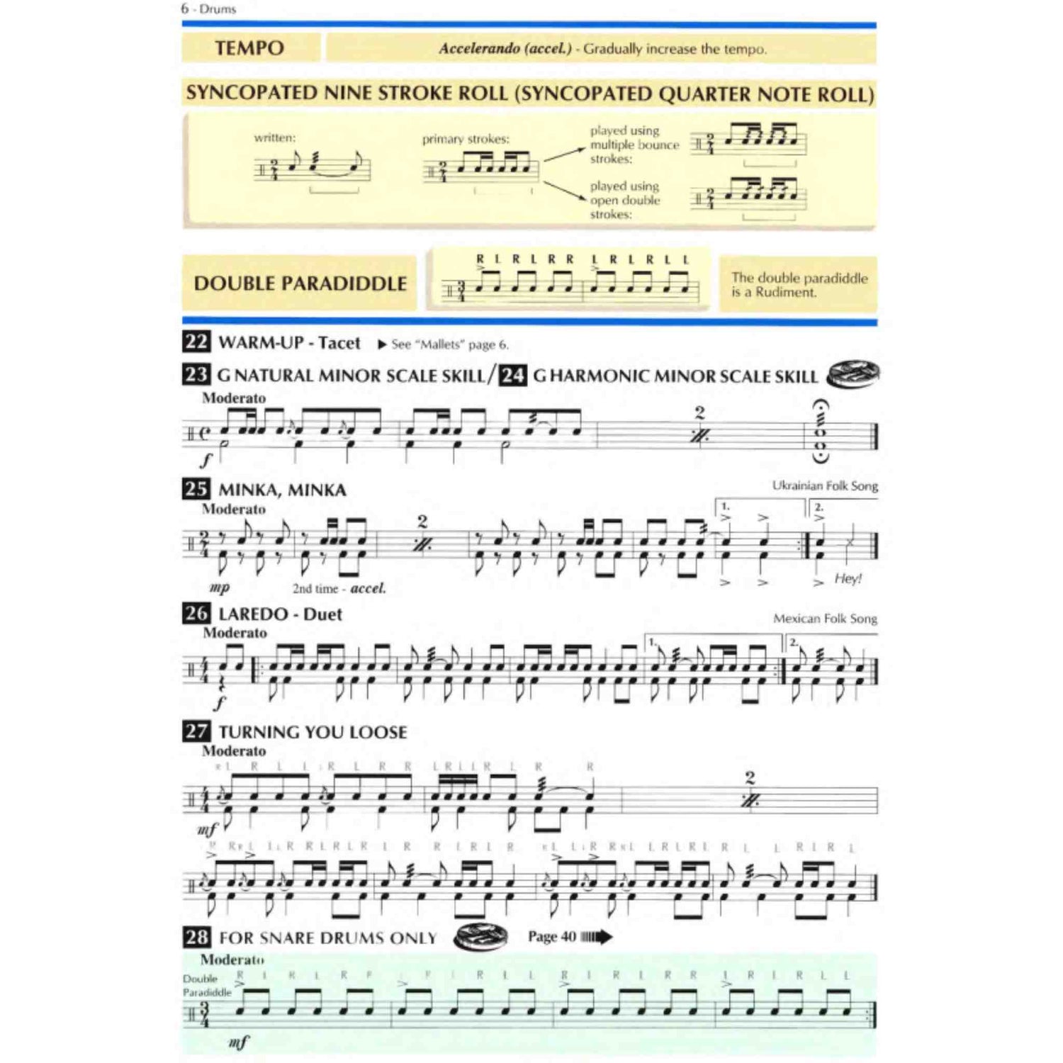 Standard of Excellence Enhanced - Drums & Mallet Percussion - Book 2
