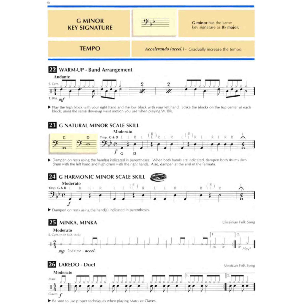 Standard of Excellence Enhanced - Timpani & Auxiliary Percussion - Book 2