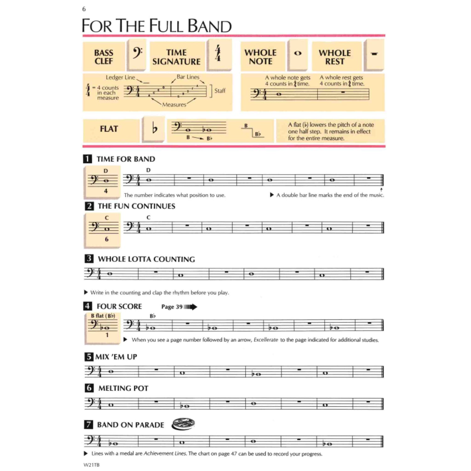 Standard of Excellence - Trombone - Book 1