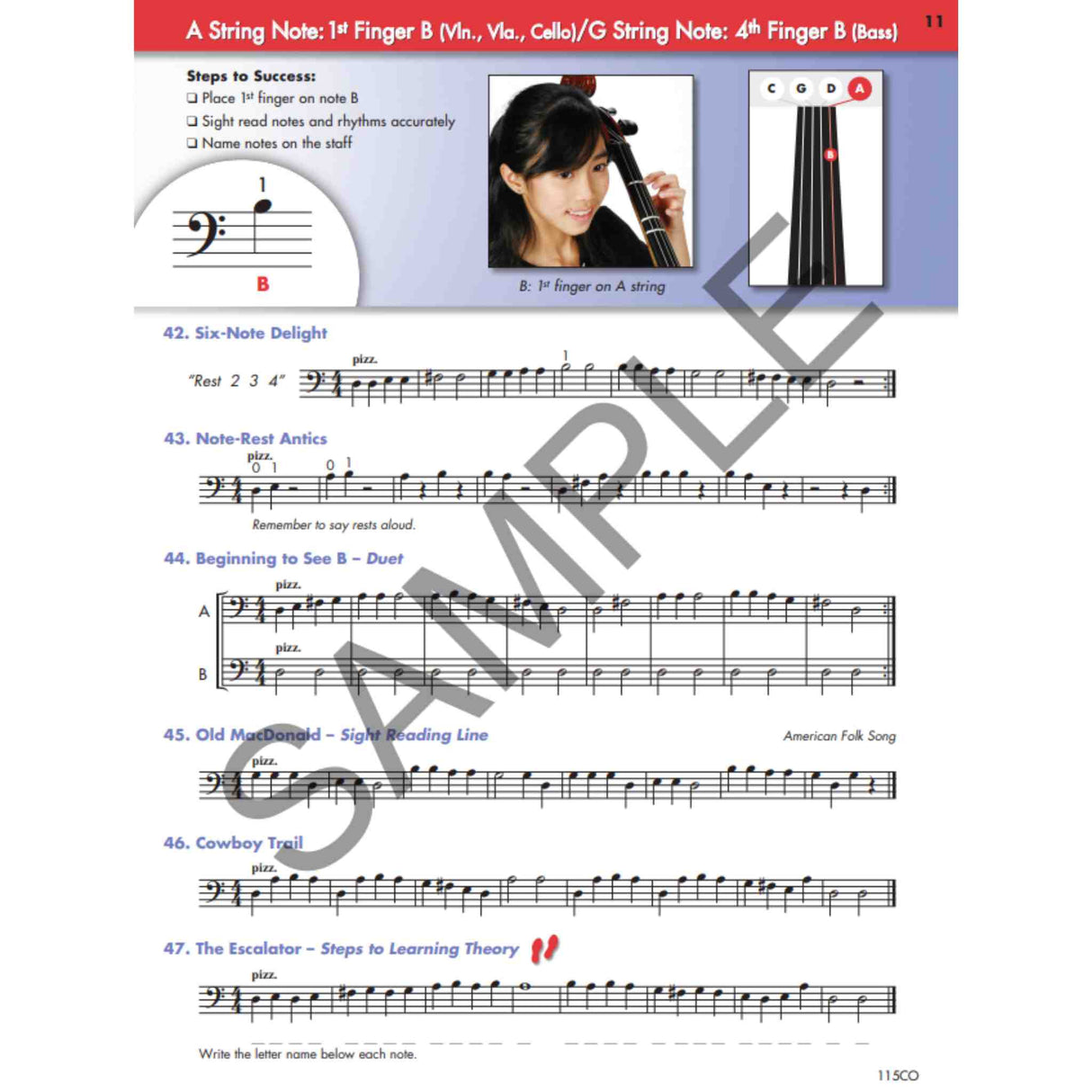 String Basics - Cello - Book 1