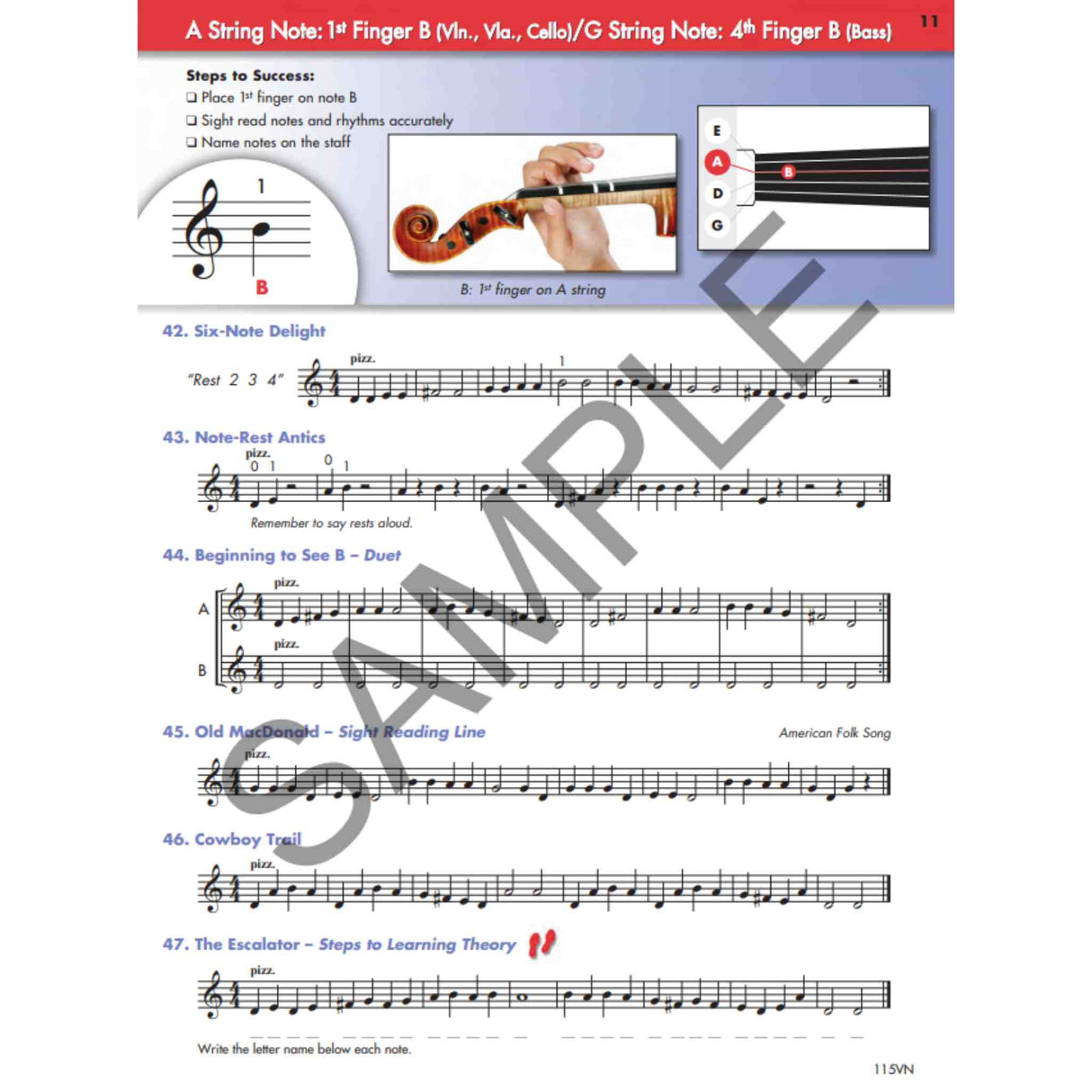 String Basics - Violin - Book 1