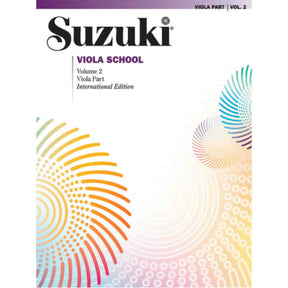Music book cover for "Suzuki Viola School Volume 2.