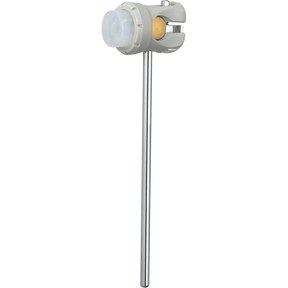 The image shows a bass drum beater with a long metal shaft, a felt-tipped striking head, and a mechanical attachment for a bass drum pedal. Used on drum kits, it strikes the drum head when the pedal is pressed, producing the kick drum’s low-frequency sound. The felt surface provides a warm tone and protects the drum head. This beater is likely a replacement or upgrade for customizing sound and playability.