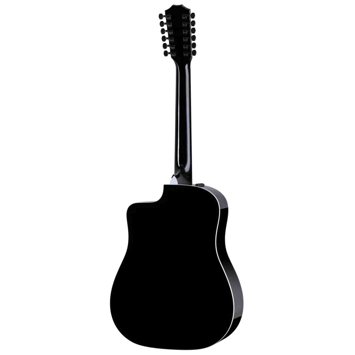 Taylor 250ce Plus Doce Doble - 12-String Acoustic Electric with Gig Bag - Spruce Top - Black