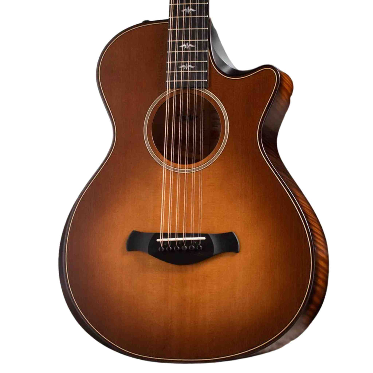 Taylor Builder's Edition 652ce WHB Acoustic Electric Guitar with Hardshell Case - Spruce top