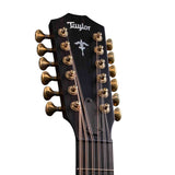 Taylor Builder's Edition 652ce WHB Acoustic Electric Guitar with Hardshell Case - Spruce top