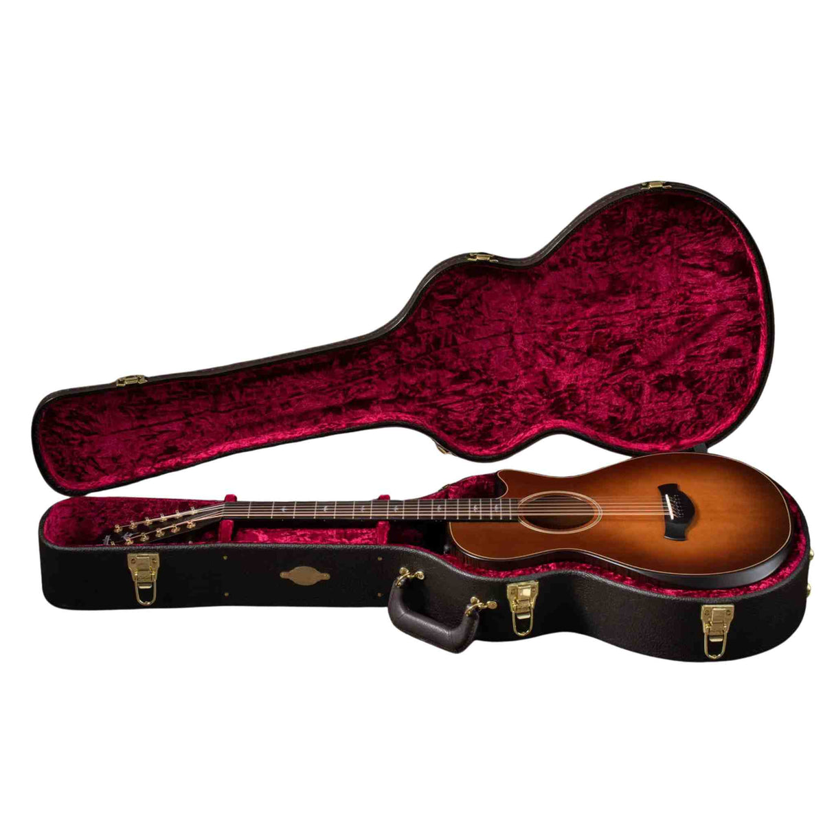Taylor Builder's Edition 652ce WHB Acoustic Electric Guitar with Hardshell Case - Spruce top