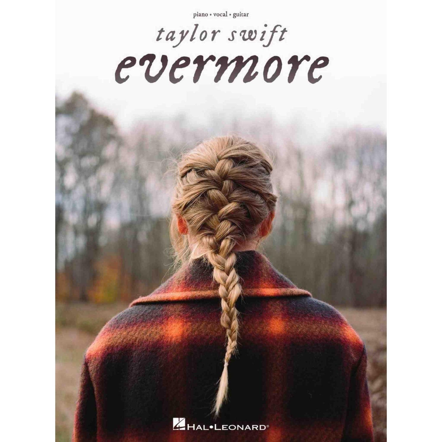 Taylor Swift - Evermore - Piano, Vocal, Guitar - Artist Songbook