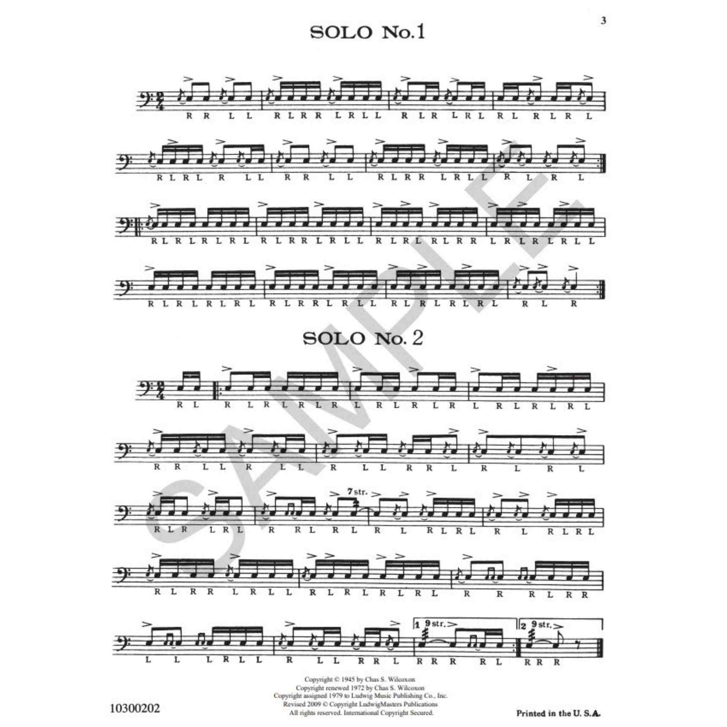 The All American Drummer - 150 Rudimental Solos