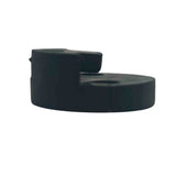 Tourte Style Round Rubber Viola Mute - Two-Hole Orchestral Mute