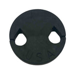 Tourte Style Round Rubber Viola Mute - Two-Hole Orchestral Mute