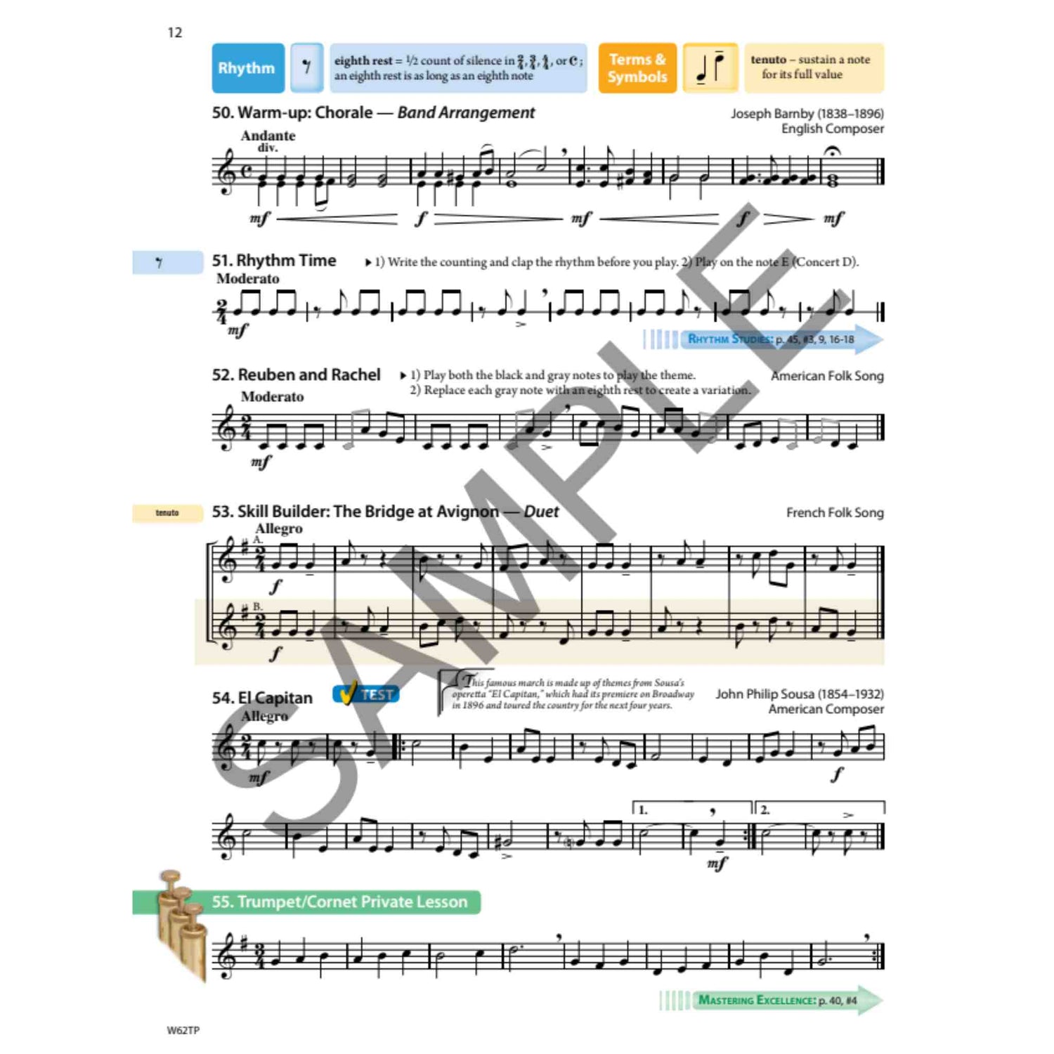 Tradition of Excellence - B♭ Trumpet/Cornet - Book 2