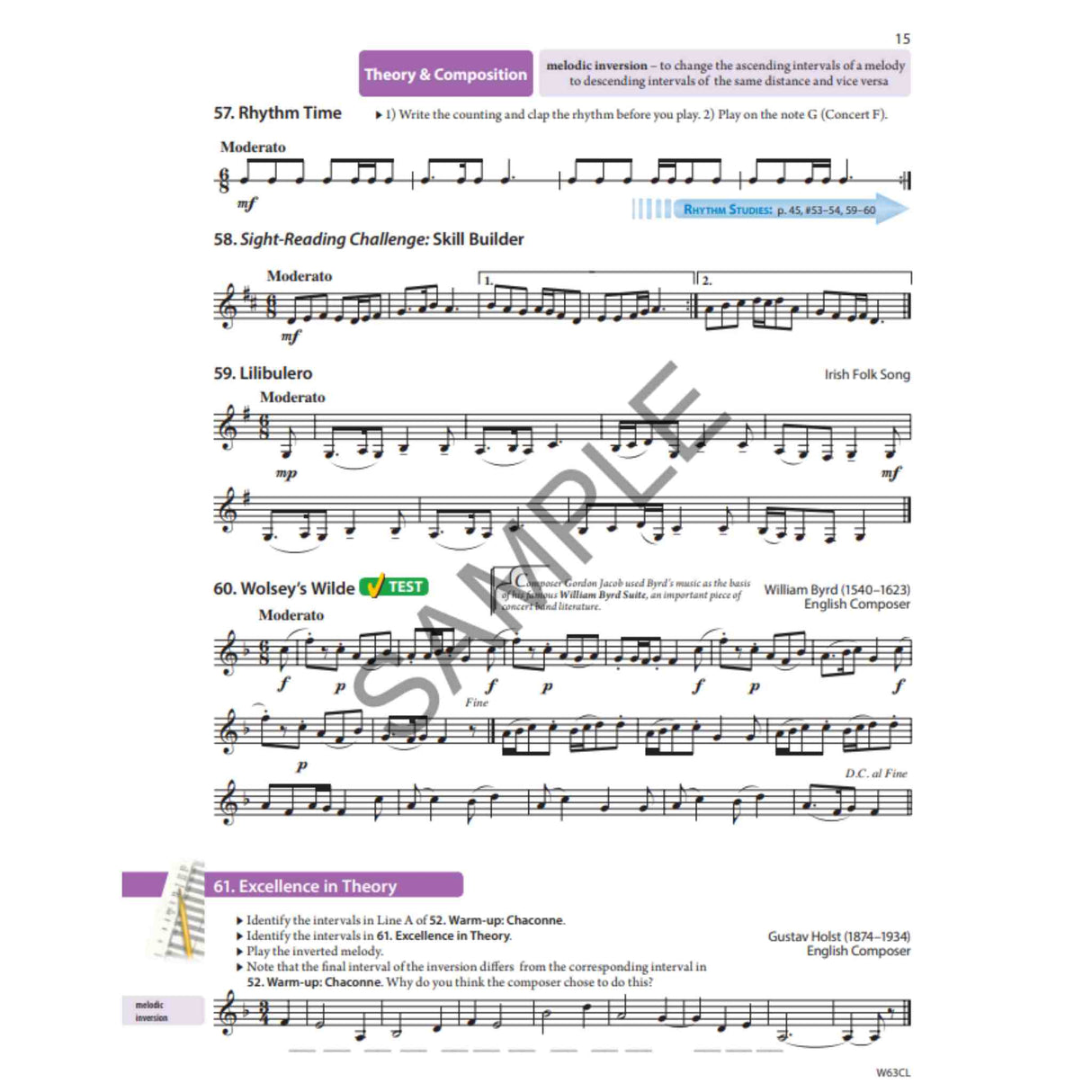 Tradition of Excellence - B♭ Clarinet - Book 3