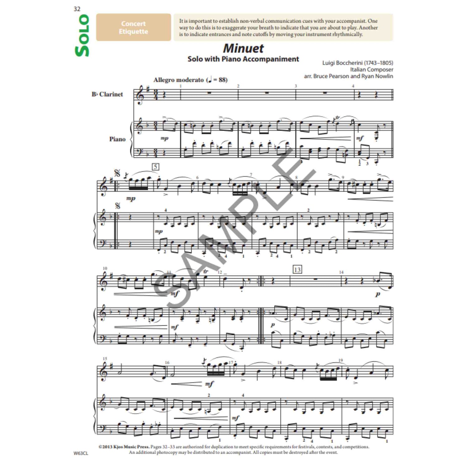Tradition of Excellence - B♭ Clarinet - Book 3