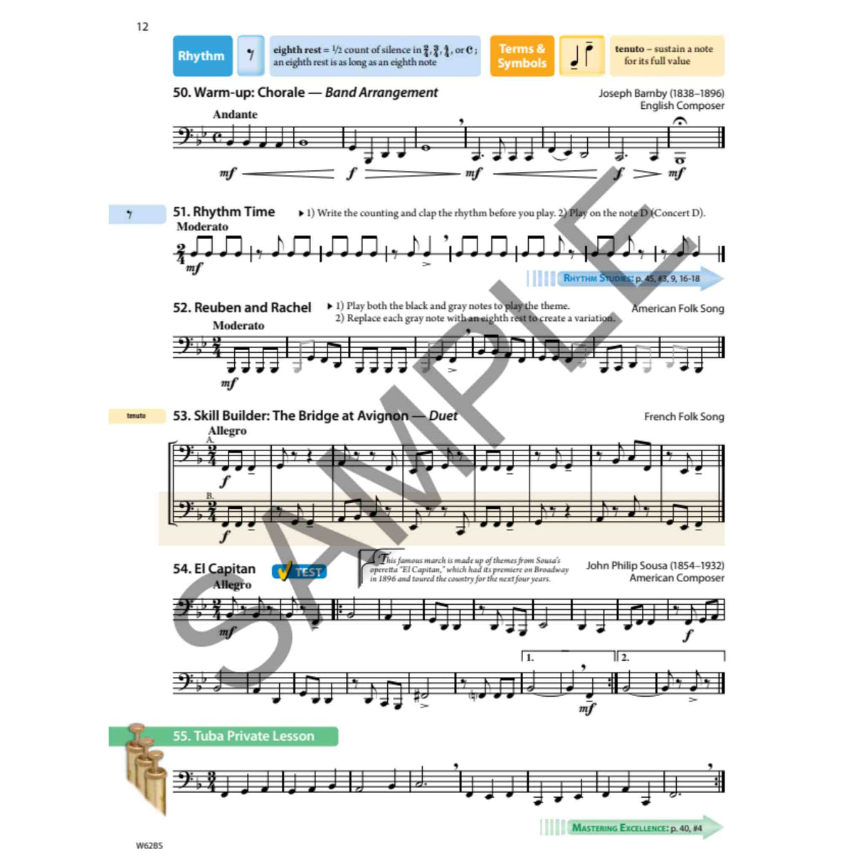 Tradition of Excellence - BB♭ Tuba - Book 2