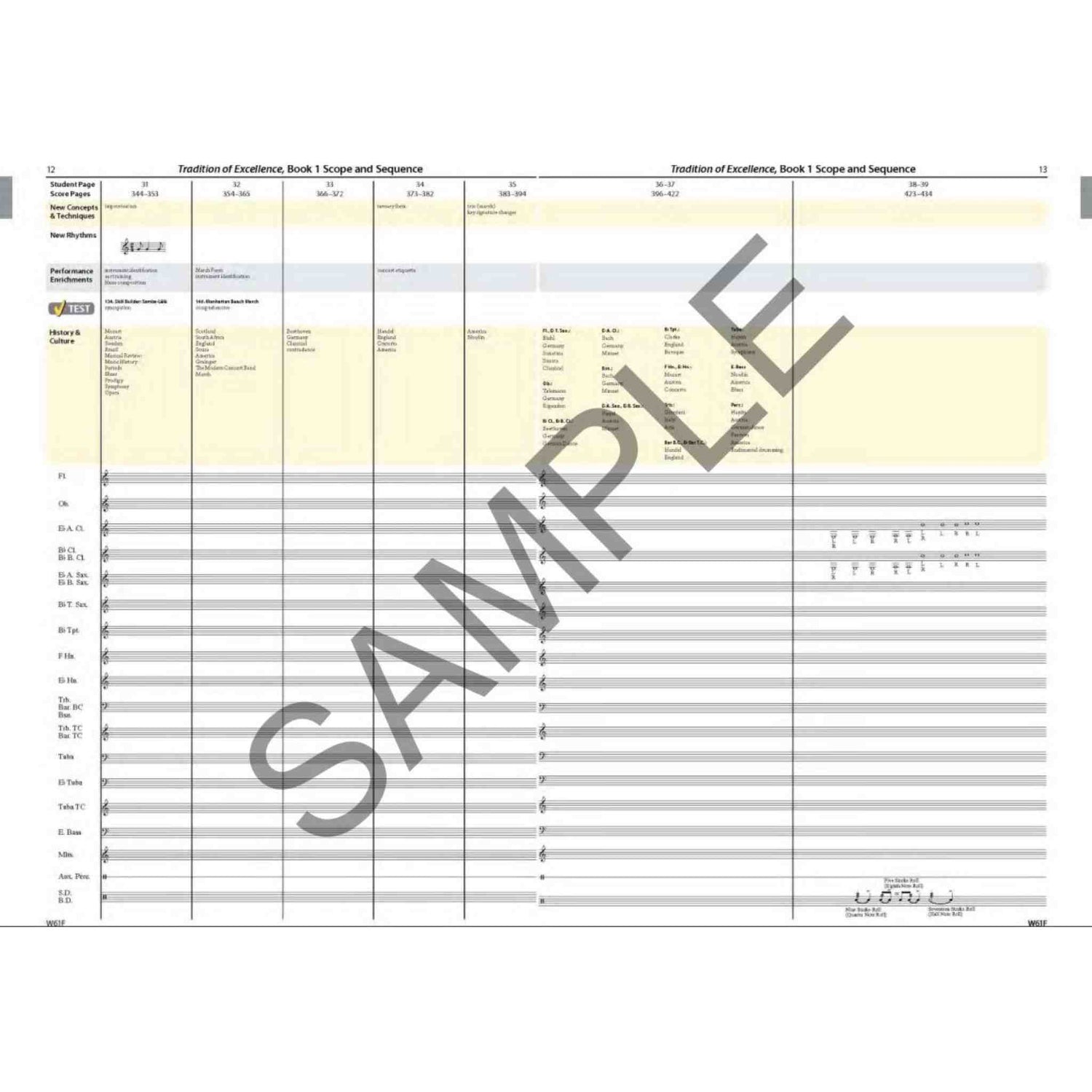 Tradition of Excellence - Conductor Score - Book 1