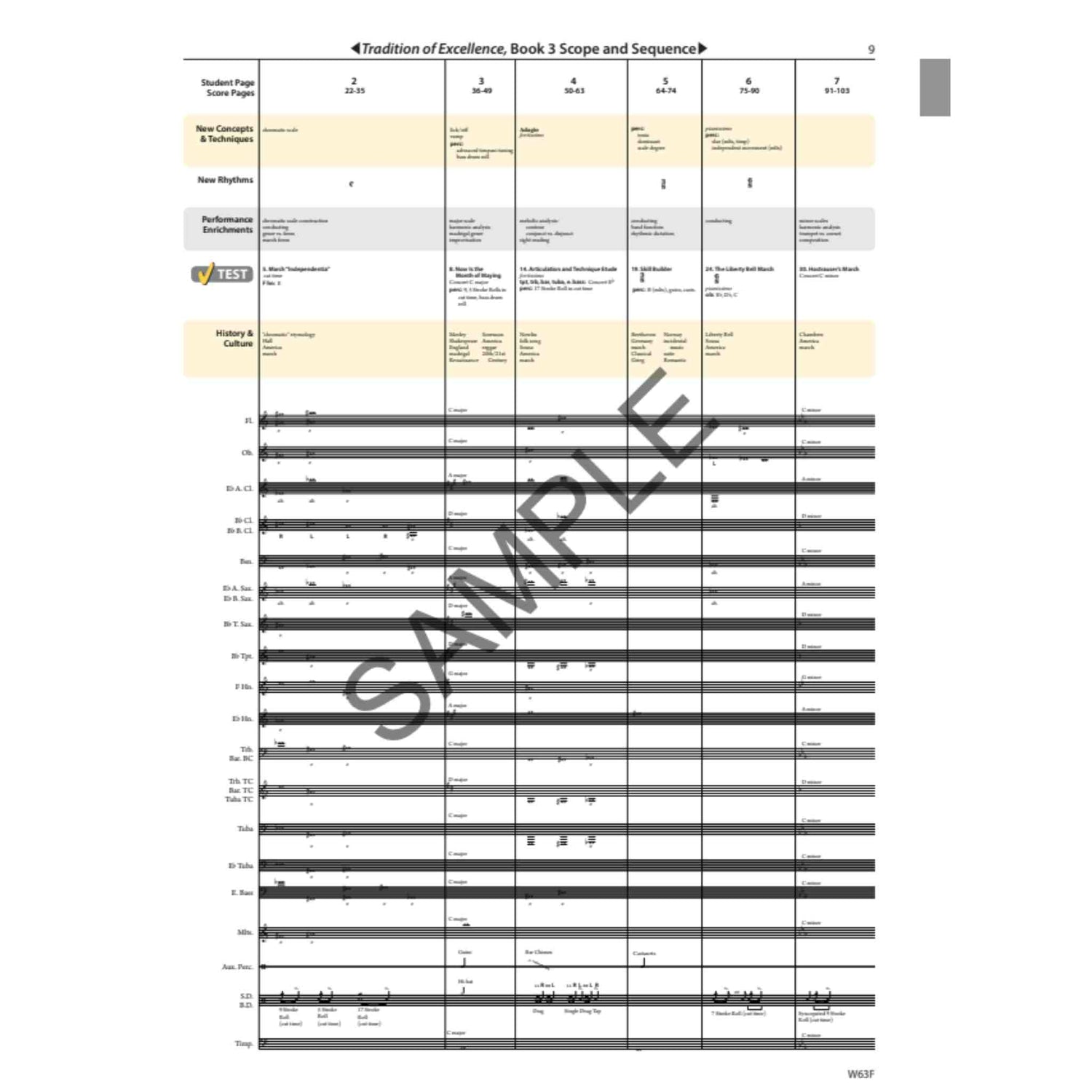 Tradition of Excellence - Conductor Score - Book 3