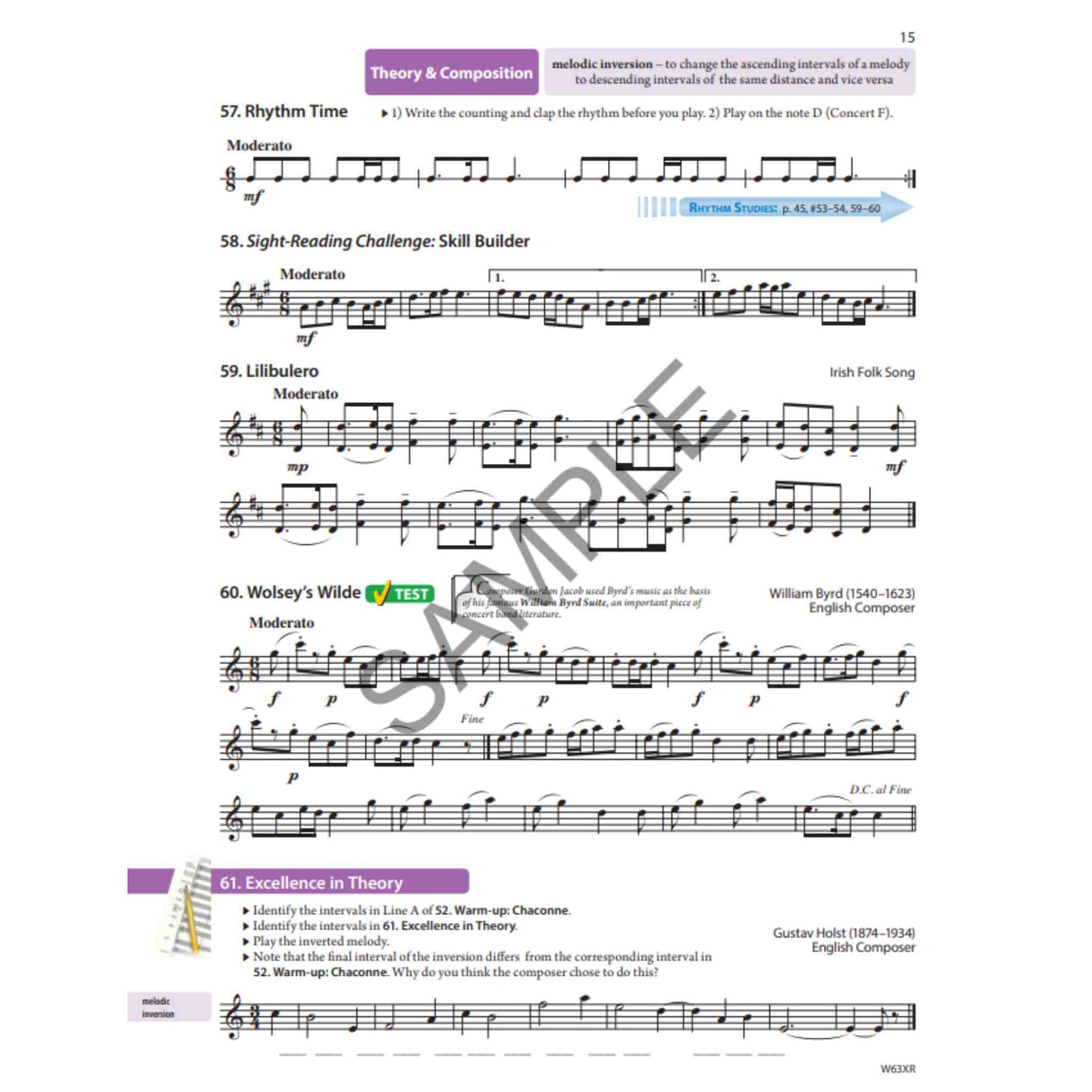 Tradition of Excellence - E♭ Baritone Saxophone - Book 3