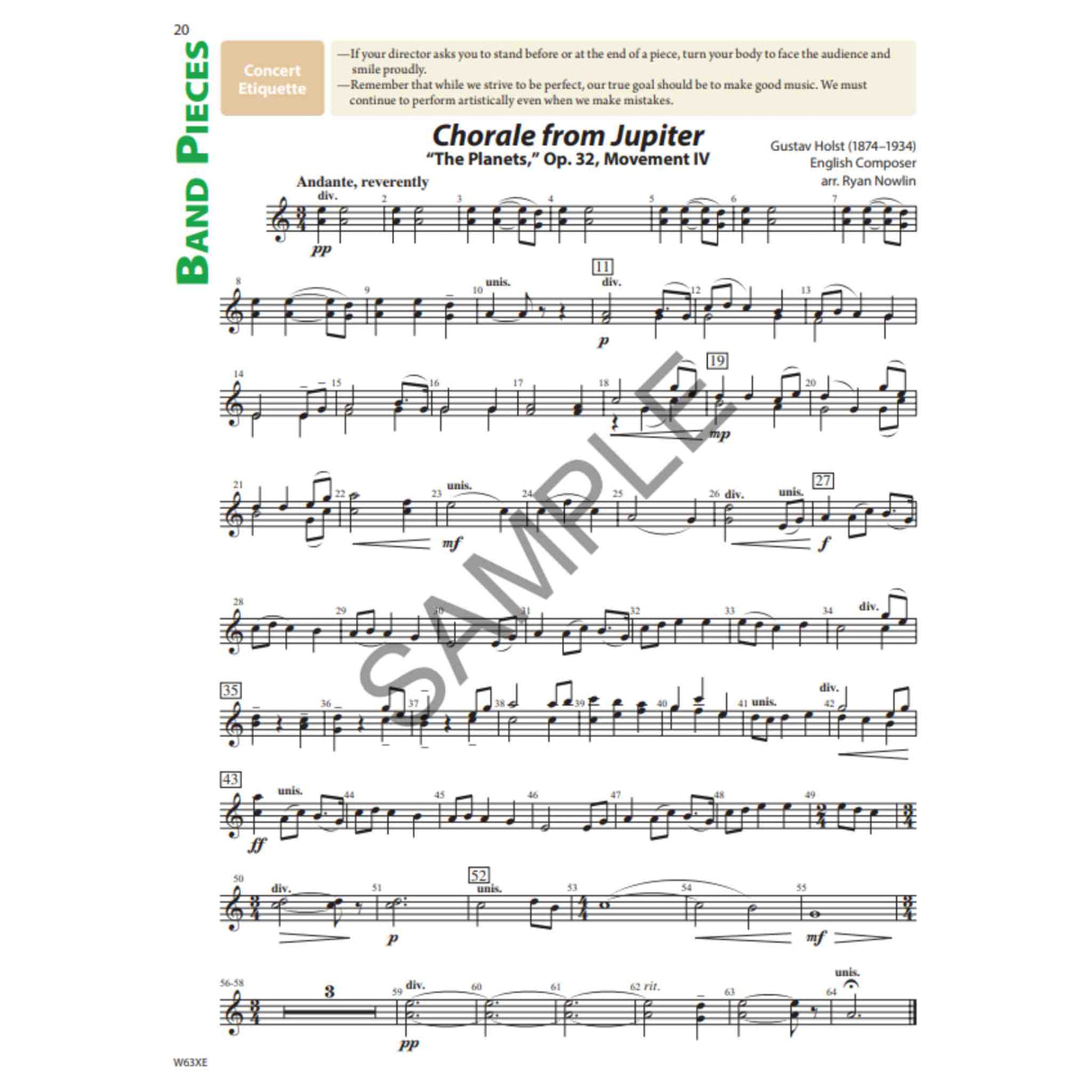 Tradition of Excellence - E♭ Alto Saxophone - Book 3