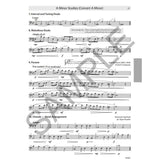Sheet music with musical notation for Euphonium on a white background