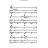 The image shows a page of sheet music with multiple staves arranged for voice and piano. The top staff includes a vocal line with lyrics beneath the notes, while the lower staves display piano accompaniment in treble and bass clefs. Chord symbols appear above the staves. The notation includes standard elements like notes, rests, key and time signatures, indicating a published song arrangement combining melody, piano, and chords.