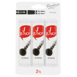 Vandoren Juno Bb Clarinet Reeds - Strength 2.5 - 3-pack
