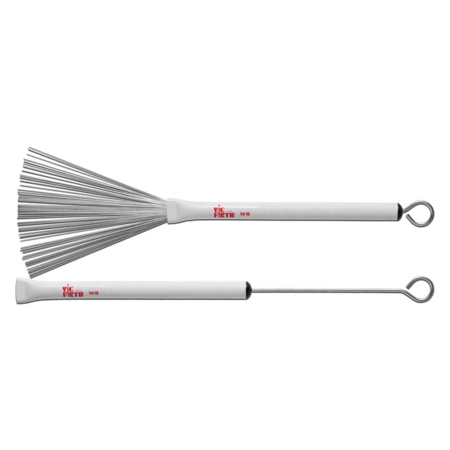 Vic Firth Standard Retractable Wire Jazz Drum Brushes - WB - Pair