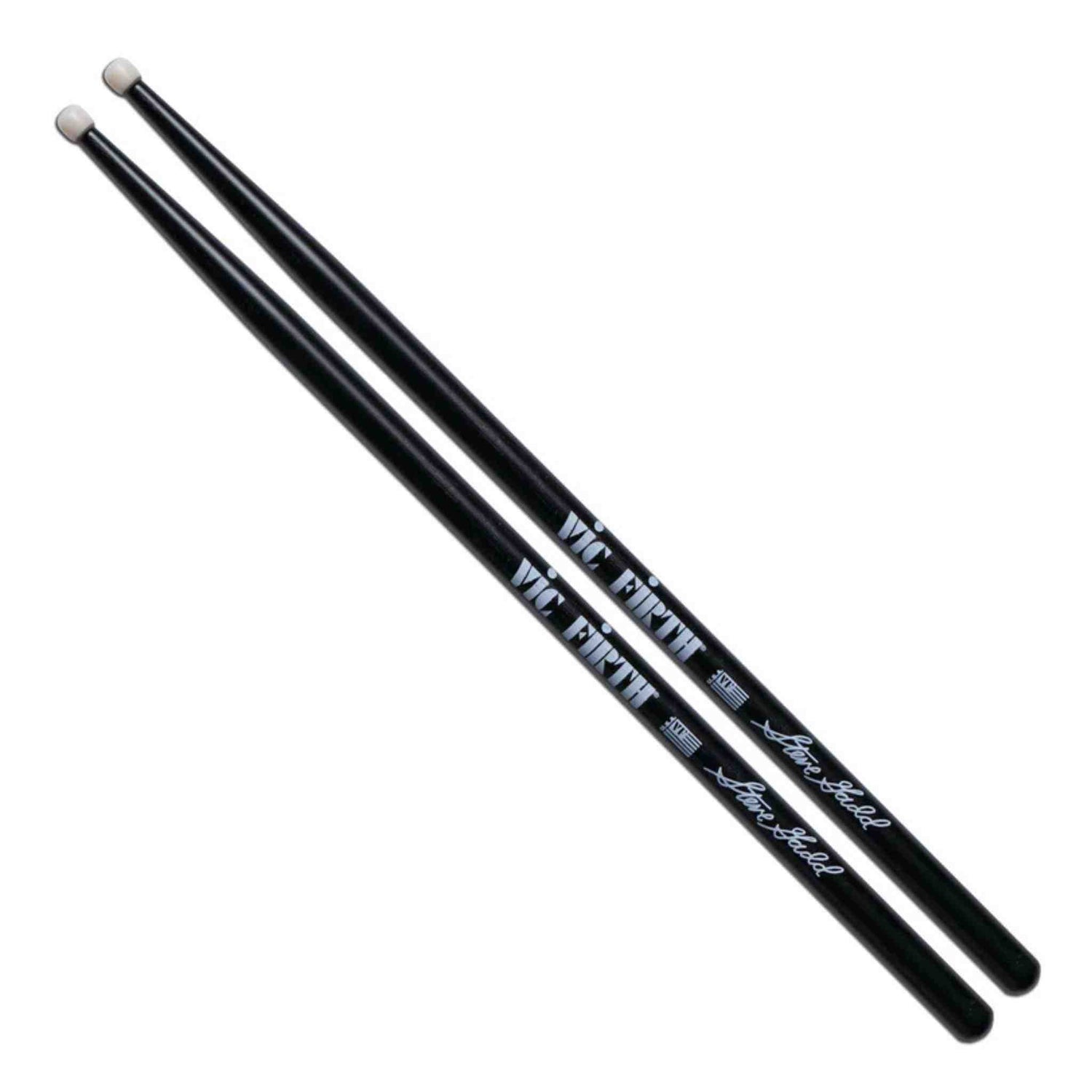 Vic Firth - Steve Gadd - Signature Series Nylon Drumsticks - SSGN - Black