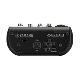 Yamaha AG03MK2 Live Streaming USB Mixer & Audio Interface - Black