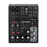 Yamaha AG06MK2 6-Channel Live Streaming USB Mixer & Audio Interface - Black
