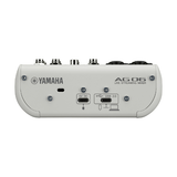 Yamaha AG06MK2 6-Channel Live Streaming USB Mixer & Audio Interface - White