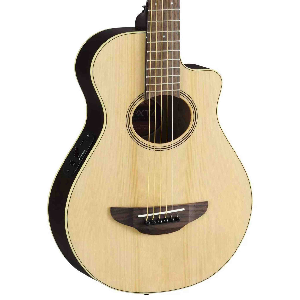Yamaha APXT2 - 3/4 Size Thinline Acoustic Electric Guitar with Gig Bag - Natural