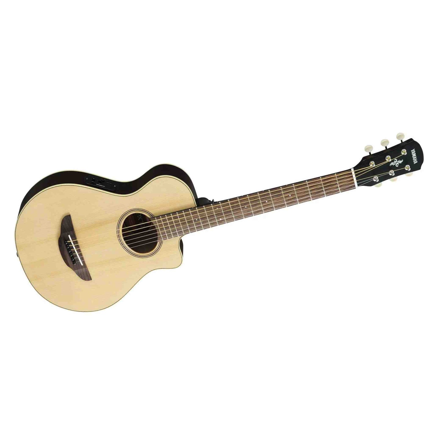 Yamaha APXT2 - 3/4 Size Thinline Acoustic Electric Guitar with Gig Bag - Natural