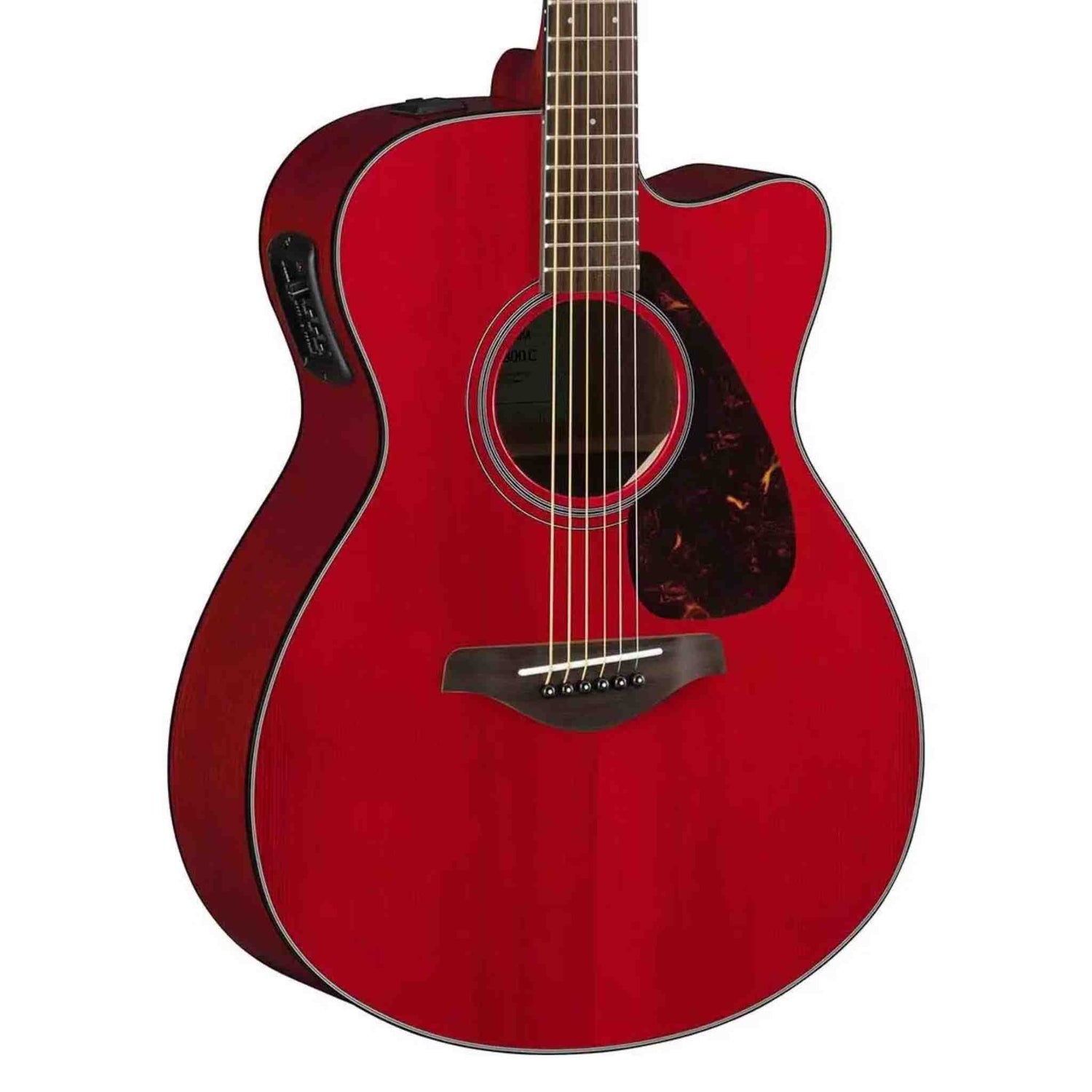 Yamaha FSX800C Acoustic Electric Guitar - Ruby Red