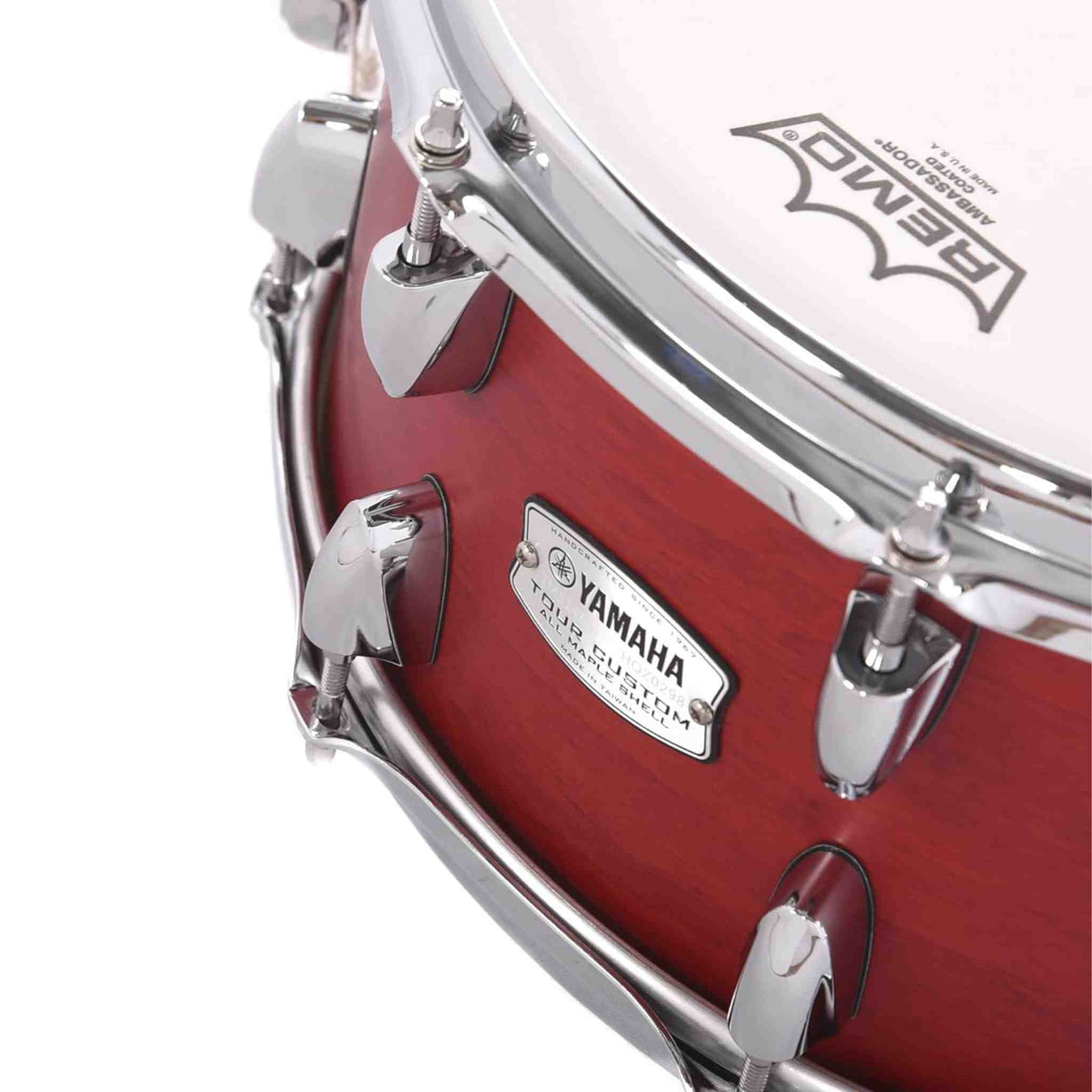 Yamaha Tour Custom Snare Drum - 6.5 x 14 inch - Candy Apple Satin