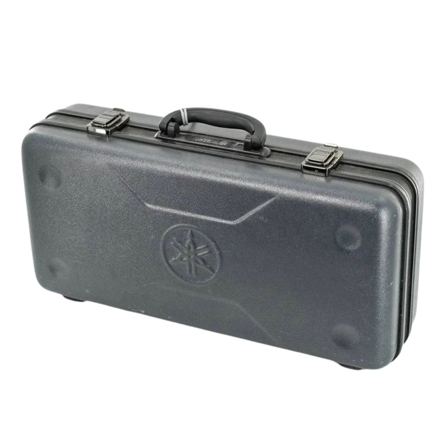 Yamaha Alto Saxophone case with a brand logo on a white background