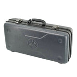 Yamaha Alto Saxophone case with a brand logo on a white background